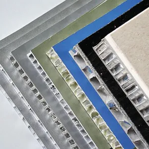 Building material for sale board alucore aircraft 4x8 composite 20mm aluminum polypropylene panel plastic honeycomb core