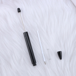 En stock, vente en gros, perles en plastique créatives pour stylos à bille, pouvant être enfilées, impressions personnalisées, emballage en boîte - Product Image 4