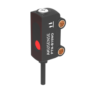 Akusense PTN-B10PO 5-100 מ "מ אדום מפזרת חיישן פוטואלקטרי מרובע פוטואלקטרי להתאים את טווח זיהוי l. on - Product Image 1
