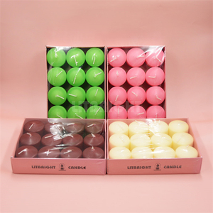 12 Pack fait à la main naturel pur <span class=keywords><strong>cire</strong></span> <span class=keywords><strong>d</strong></span>'<span class=keywords><strong>abeille</strong></span> pilier bougies petite église bougie votives bougie pour cadeau maison fête église - Product Image 1