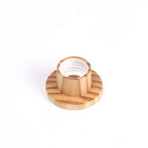 Tapa de botella de difusor de madera Natural duradera de fábrica con relieve personalizado <span class=keywords><strong>para</strong></span> fragancia, tarro de Perfume <span class=keywords><strong>para</strong></span> aromaterapia, botella de aceite esencial - Product Image 6