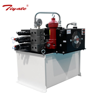Groupe d'alimentation hydraulique servo de haute précision avec driver Inovance et système de surveillance de pression quadruple