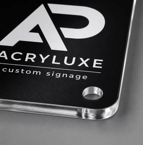 Letrero de Pared de Acrílico Personalizado, Logotipo de Oficina de Abogados, Impresión UV, Corte Láser, Borde Pulido, Placa Interior - Product Image 6