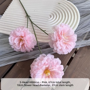 Flores <span class=keywords><strong>de</strong></span> Rosa Secas Rosadas Románticas al por Mayor, Hechas a Mano, Decoraciones para Bodas al Aire Libre, Decoración para Sala <span class=keywords><strong>de</strong></span> Estar - Product Image 3
