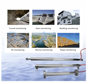 Misuratore di crepe a filo vibrante BOY-GD04 ad alta sensibilità con risoluzione 0,025% FSR, in acciaio inossidabile, intervallo di temperatura da -40°C a +60°C - Product Image 5