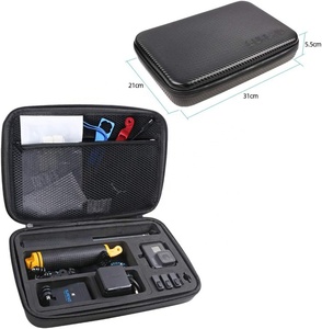 Étui rigide portable personnalisé en EVA pour <span class=keywords><strong>Go</strong></span> <span class=keywords><strong>Pro</strong></span> <span class=keywords><strong>Hero</strong></span> 11/10/9/8/7/6/5/4/3 Sac de rangement de voyage pour accessoires de caméra d'action - Product Image 1