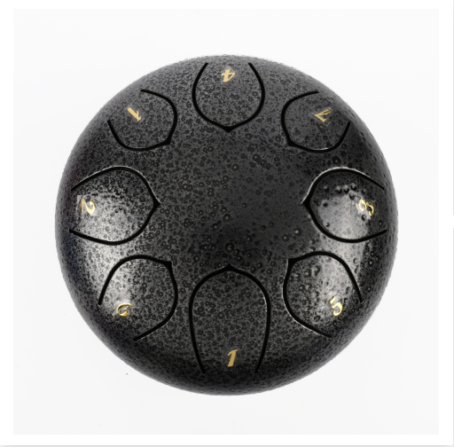 6-inch 8-tone speckled black