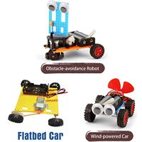 Kits STEM pour enfants, jouets de construction de robots pour enfants, kits scientifiques de robotique, projets, cadeaux pour garçons et filles