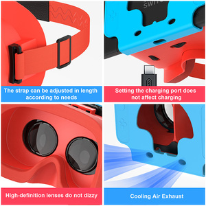 Devaso VR tai nghe 3D HD ống kính lớn kính cho Nintendo chuyển đổi/chuyển đổi OLED Trò chơi giao diện điều khiển phụ kiện - Product Image 4
