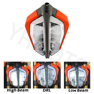 ไฟหน้ารถมอเตอร์ไซค์ YHMOTO สำหรับ KTM 390 Duke ปี 2017-2022 หลอดไฟฮาโลเจน - Product Image 2