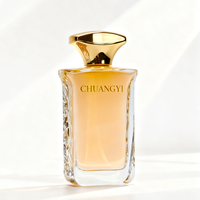 Lot personnalisé en forme de carré 100ml parfum verre pompe pulvérisateur boîte d'emballage de pulvérisation bouteille de parfum de forme unique de haute qualité