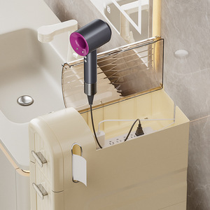 Niet-Installatie Gap Badkamer Opbergrek Rechthoek Plastic Aluminium Toiletkast Wasruimte Organizer Rechthoekig Toilet - Product Image 2