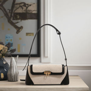 Bolso bandolera moderno retro de gran capacidad para mujer, bolso de hombro cuadrado minimalista y a la moda para mujer - Product Image 5