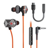 PLEXTONE M416 Earphone Gaming Asli Earbud Tipe C Earphone 3.5Mm Plextone untuk Switch PS4 Xbox One PC Lighnin