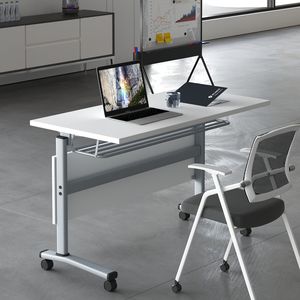 Muebles de oficina para el hogar, mesas plegables rectangulares para reuniones, mesas plegables para eventos, uso de oficina, <span class=keywords><strong>mesa</strong></span> de oficina <span class=keywords><strong>plegable</strong></span> Modular - Product Image 1