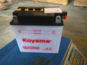 최고의 오토바이 배터리 YB6L-B/12N6-3B 12V6AH 드라이 충전 오토바이 배터리 - Product Image 3