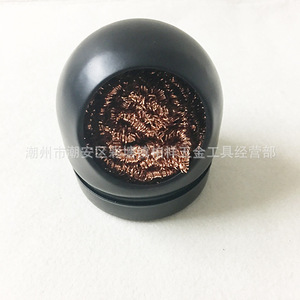 Limpiador de boquillas para soldador, bola de limpieza, limpiador de boquillas portátil, limpiador de puntas de soldadura, malla de alambre de cobre - Product Image 3
