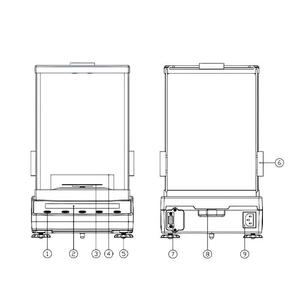 Balanza Analítica Electrónica <span class=keywords><strong>Semi</strong></span>-<span class=keywords><strong>Micro</strong></span> AELAB para Laboratorios, Precisión de 0.00001g 0.01mg - Product Image 4