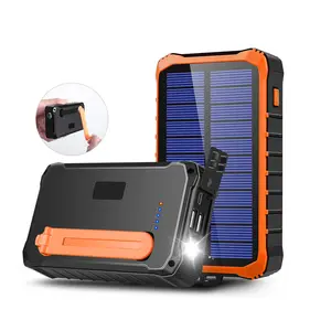 Trend produkte beste tragbare Solar Power Bank Handkurbel Ladegerät Taschenlampe mit USB-Anschluss