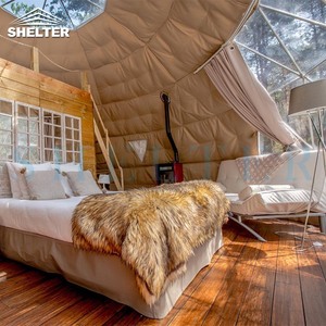 Shelter domos prefabricados geodomo para hotel aribnb y glamping resort - Product Image 6