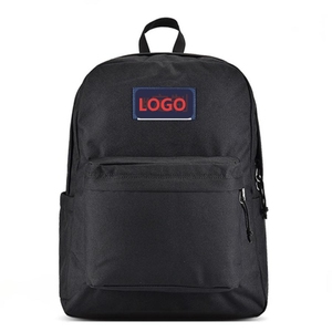 Venta al por mayor de fábrica, <span class=keywords><strong>mochila</strong></span> JS de gran capacidad, bolsa de ordenador impermeable, <span class=keywords><strong>mochila</strong></span> escolar con logotipo impreso en Color sólido - Product Image 1