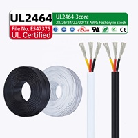 Câble PVC multiconducteur en cuivre étamé UL2464, 2/3/4/6/8/10 conducteurs, 300V 80 AWM, usage industriel