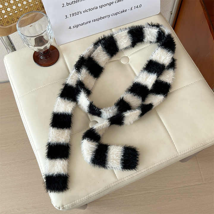 小物 00s TAKEO KIKUCHI border long scarf y2k 小物 00s TAKEO