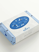 Boîte d'expédition pliable en carton ondulé recyclable, élégante et personnalisée, impression couleur recto-verso, design personnalisable