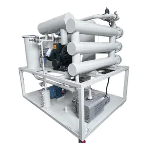Deep purification insulting oils clean machine with high double stage vacuum system