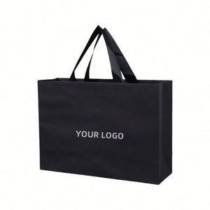 High Quality Luxury Customized <b>Printed</b> Paper Gift Handbags Reusable Shopping Paper Bags With Your Own Logo - Product Image 2