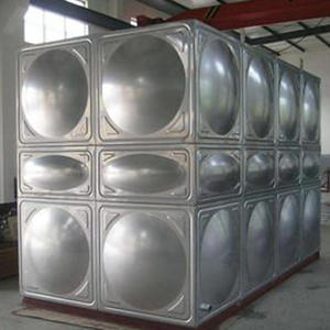 Tanque Rectangular de Almacenamiento de Agua Potable Aislado de Acero Inoxidable 304 para Soldadura - Product Image 1