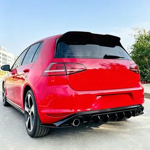 สปอยเลอร์ดิฟฟิวเซอร์กันชนหลัง StarNav สำหรับ Golf 7 Standard MK7 GTD ปี 2013 ถึง 2017 รุ่น Hatchback พร้อมชุดแต่งไฟ LED - Product Image 6