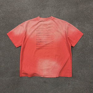 Camiseta de marca de alta calidad, de tejido grueso, con efecto desgastado, personalizada, de secado al sol, estilo vintage, de moda urbana, con lavado personalizado. - Product Image 2