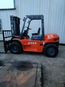 Montacargas Diésel HELI H2000 50 de 5 Toneladas Usado, Motor Isuzu, Tracción en las Cuatro Ruedas, Mástil de Dos Etapas, Operación Sentada, Todoterreno, 2023, 1 Año de Garantía - Product Image 4