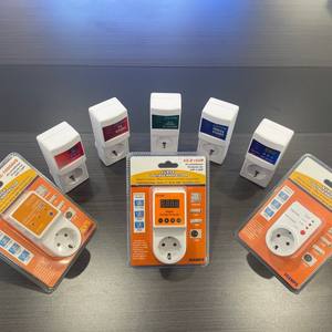 Protection contre les surtensions de norme européenne, protection électronique pour téléviseurs et réfrigérateurs, matériau PC, type de prise de courant alternatif, protecteur de tension - Product Image 2