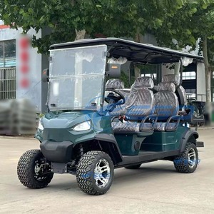 Voiturette de golf 60V élégante et futuriste avec une capacité de charge élevée, véhicule de club avec transport spécial sécurisé - Product Image 5