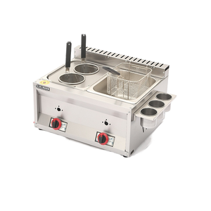 <span class=keywords><strong>Friteuse</strong></span> professionnelle double cuve en acier inoxydable à gaz, puissante et à chauffe rapide, pour hôtels, restaurants et usage commercial - Product Image 4