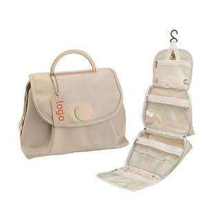 Échantillon gratuit Organisateur de toilette de voyage résistant à l'eau Beauté Sac de rangement pour maquillage personnalisé Sac cosmétique pour femmes - Product Image 6