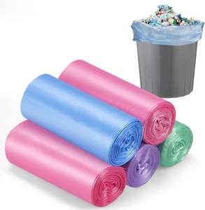 Sacs poubelles jetables en PET durables et petite poubelle pour salle de bain et bureau - Product Image 1