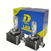 Venta Caliente de Fábrica: Bombillas LED D1S D2S D3S D4S D5S de Luz Alta y Baja, 55W 110W, D1R D2R D3R D4R, 6000LM 12000LM, Súper Canbus