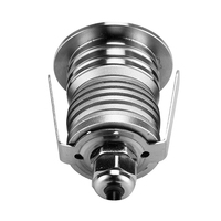 Lumière LED encastrée au sol basse tension 12V DC, IP67, haute résistance à la charge, anti-salissure, pour aménagement paysager souterrain