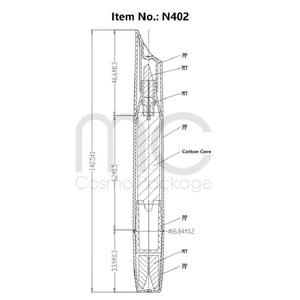 Bolígrafo removedor <span class=keywords><strong>de</strong></span> esmalte <span class=keywords><strong>de</strong></span> <span class=keywords><strong>uñas</strong></span> vacío <span class=keywords><strong>de</strong></span> plástico N402 con tres puntas reemplazables en el extremo - Product Image 6