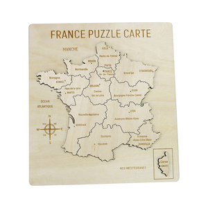 Juguetes educativos al por mayor, rompecabezas de madera de aprendizaje, los mejores regalos y <span class=keywords><strong>juegos</strong></span> para niños, <span class=keywords><strong>mapa</strong></span> de país - Product Image 6