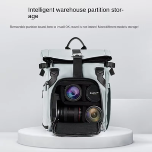 Waterproof Nylon Micro Single <b>Camera</b> Storage Bag Backshoulder Photography Bag <b>Camera</b> <b>Backpack</b> Case Tripod Holder - Product Image 5
