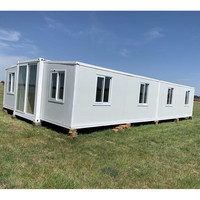 Kit de bureau préfabriqué minuscule luxe moderne extensible Chine pliant pliable jardin été Mobile conteneur hangar maison maison à vendre