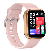 Reloj Inteligente Deportivo Resistente al Agua IP67 de 2.0 Pulgadas en Oro Rosa con GPS, 100 Modos Deportivos, Monitor de Frecuencia Cardíaca, hasta 13 Días de Duración de la Batería