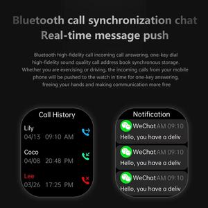 Gw16 stretto AMOLED HD Display lungo luminoso connessione One Touch BT 5.3 chiamata assistente vocale attività Tracker IP68 impermeabile - Product Image 6