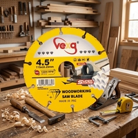 Disque de coupe diamanté haute efficacité 115 mm (4,5 pouces) pour le bois, le PVC, le PE, les tuyaux PPR et l'acrylique