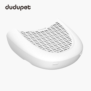 Dudupet Bac à litière intelligent pour chat avec pédale, ovale, ABSPP, toilette automatique pour animaux de compagnie, accessoire pour chats - Product Image 1