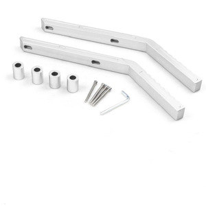 Getitall - Asa Trasera de Aluminio para Jeep Wrangler TJ Unlimited 2007-2018, 4 Orificios, Color Plateado - Product Image 1